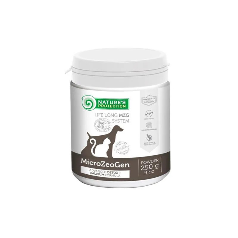 Natures P MicroZeoGen dog & cat calcium 250 g