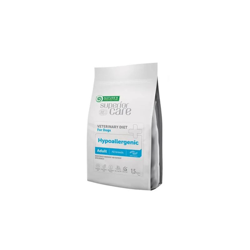 Natures P Superior care VET hyppoallergenic dog adult dietetic all breeds insects 1,5 kg