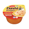 Inaba Dashi Delights cat Kura s tuniakom a lososom 6 x 70 g vanička