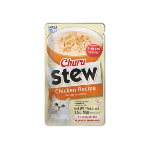 Inaba CIAO Stew Cat Kapsička Kura 12 x 40 g