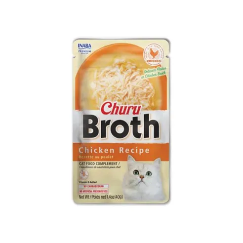 Inaba CIAO Broth Cat Kapsička Kura 12 x 40 g