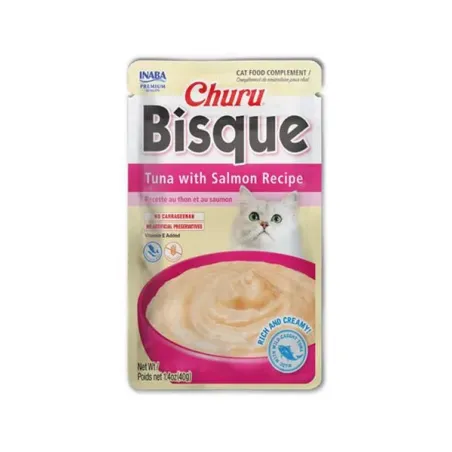 Inaba CIAO Bisque Cat Kapsička Tuniak s lososom 12 x 40 g