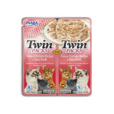 Inaba Twin Packs Cat Kapsička Tuniak & Kura 12 x 80 g