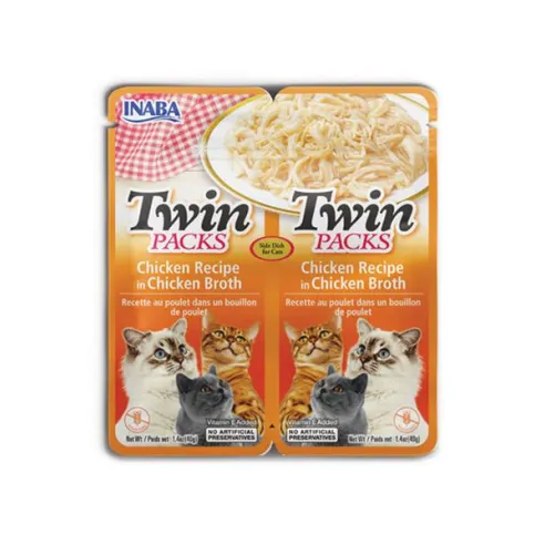 Inaba Twin Packs Cat Kapsička Kura 12 x 80 g