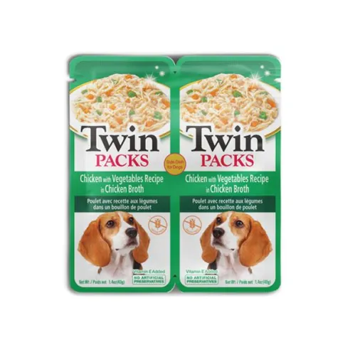 Inaba Twin Packs Dog Kapsička Kura so zeleninou 12 x 80 g