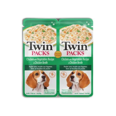 Inaba Twin Packs Dog Kapsička Kura so zeleninou 12 x 80 g