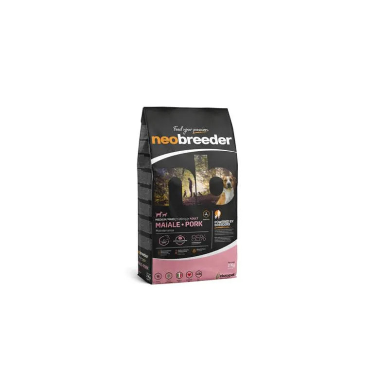 Alleva NEO BREEDER dog adult medium & maxi pork 2 kg