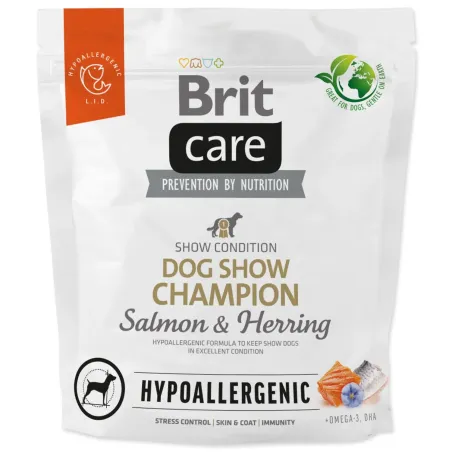 Krmivo Brit Care Dog Hypoallergenic Dog Show Champion Salmon & Herring 1kg