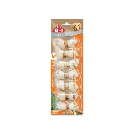 8in1 Delights kost s kožou 7 ks 84 g