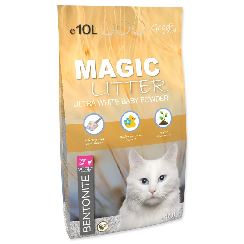 Magic Litter Bentonite Ultra Baby Powder 10 l