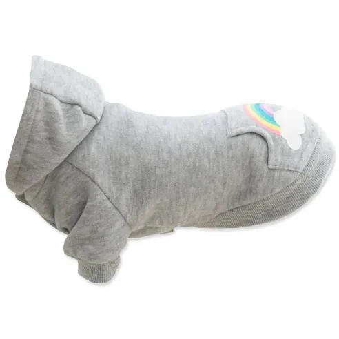 Rainbow Falls hoodie, XS: 30 cm, light grey