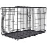 Klietka Dog Fantasy skladacia L 2 dvere 91x56x63cm