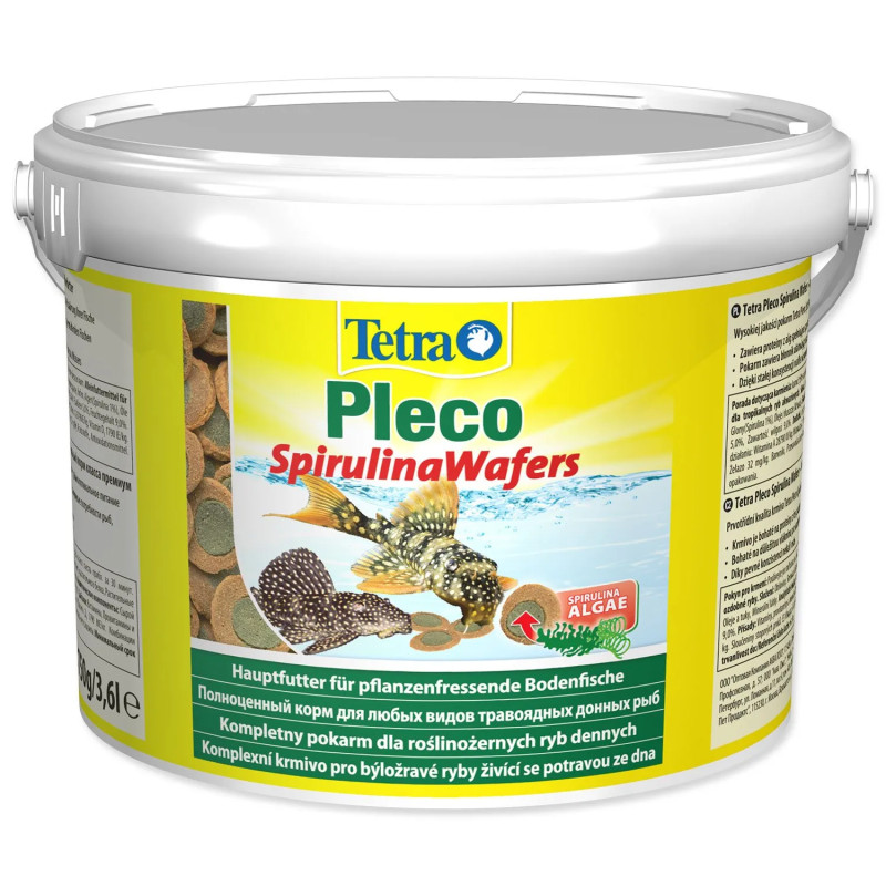 Krmivo Tetra Pleco Spirulina Wafer 3,6l Krmivo Tetra Pleco Spirulina Wafer 3,6l