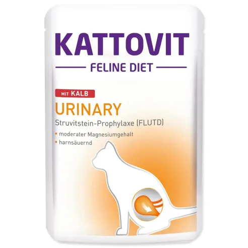 Kapsička Kattovit Urinary teľa 85g