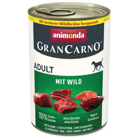 Konzerva Animonda Gran Carno Adult s divinou 400g