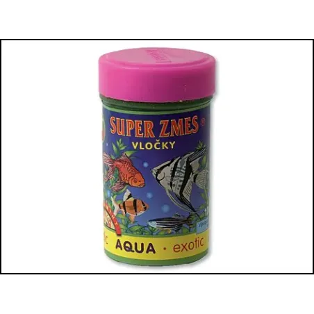 Krmivo Aqua Exotic Superzmes vločky 100ml