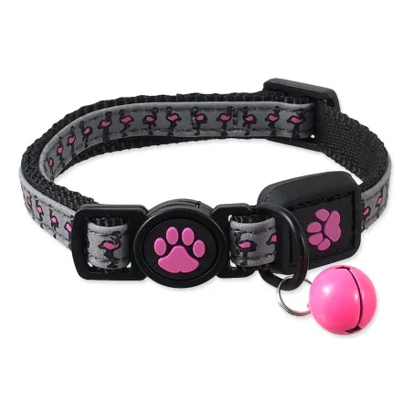 Obojok Active Cat Reflective XXS ružový 1x16-22cm