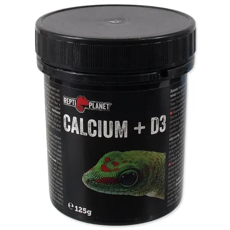 Krmivo Repti Planet doplnkové Calcium+D3 125g