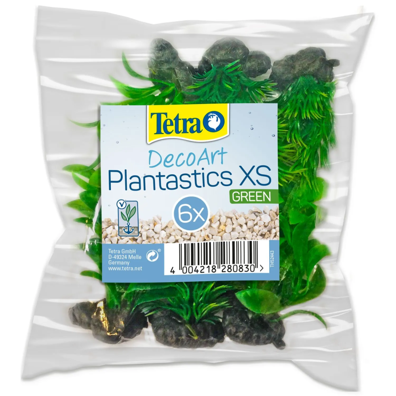 Dekorácia Tetra Rastlina Mix zelený XS 6ks Dekorácia Tetra Rastlina Mix zelený XS 6ks