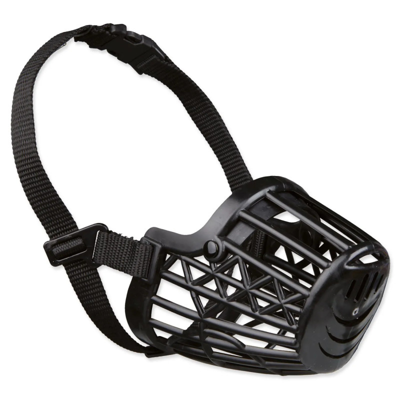 Náhubok Trixie plastový čierny XS 15cm Náhubok Trixie plastový čierny XS 15cm