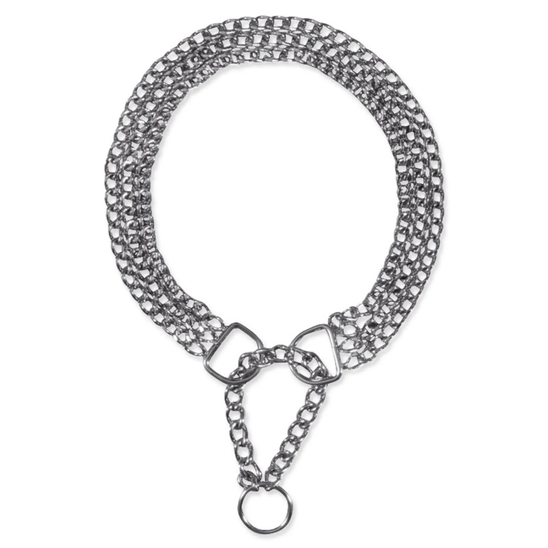 Obojok Trixie reťaz polosťahovací trojradý 55cmx2,5mm Obojok Trixie reťaz polosťahovací trojradý 55cmx2,5mm