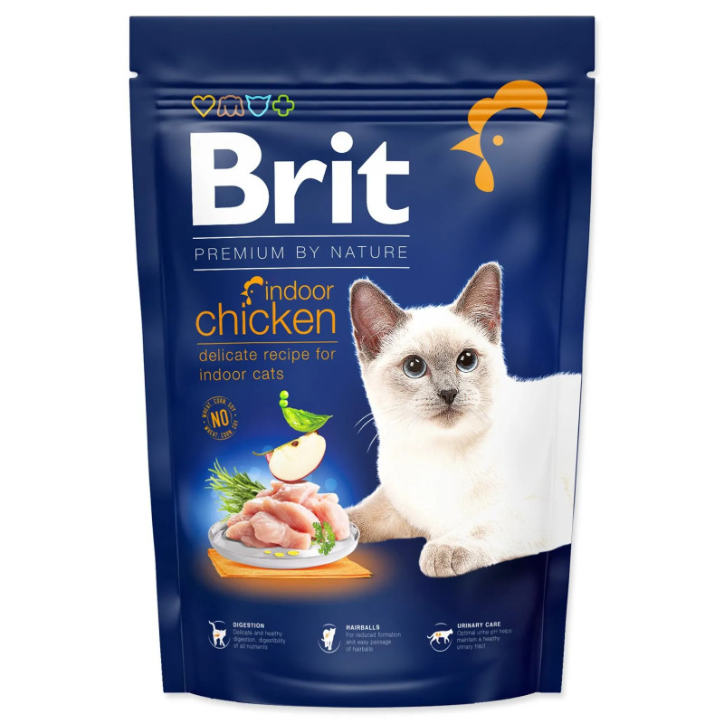 Krmivo Brit Premium by Nature Cat Indoor Chicken 1,5kg Krmivo Brit Premium by Nature Cat Indoor Chicken 1,5kg