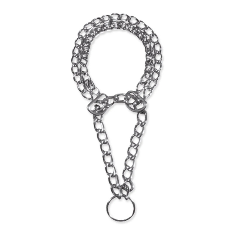 Obojok Trixie polosťahovacia reťaz dvojradový 55cmx2,5mm Obojok Trixie polosťahovacia reťaz dvojradový 55cmx2,5mm