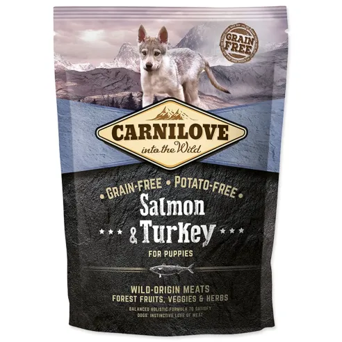 Krmivo Carnilove Puppy Salmon & Turkey 1,5kg