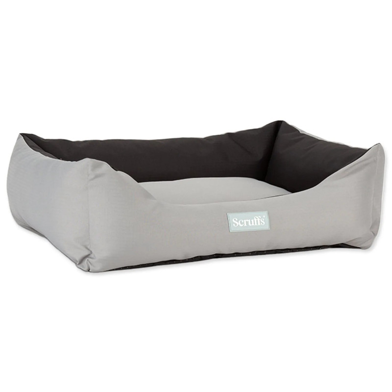 Pelech Scruffs Expedition Box Bed Storm Grey L 75x60cm Pelech Scruffs Expedition Box Bed Storm Grey L 75x60cm