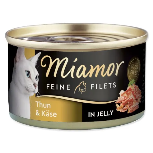 Konzerva Miamor Feine Filets Adult tuniak so syrom v želé 100g