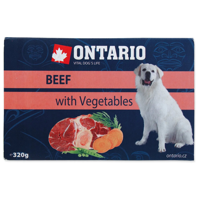 Vanička Ontario hovädzie so zeleninou 320g Vanička Ontario hovädzie so zeleninou 320g