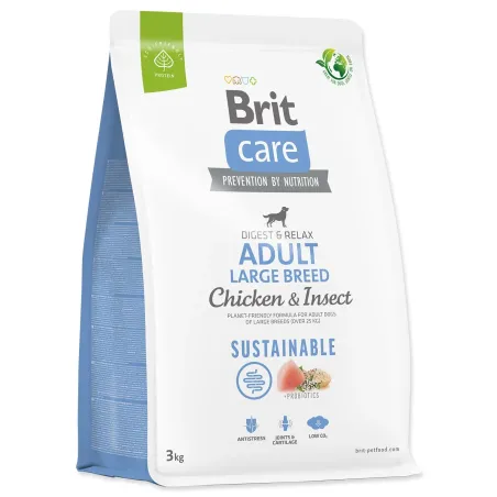 Krmivo Brit Care Dog Sustainable Adult Large Breed Chicken & Insect 3kg