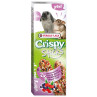 Tyčinka Versele-Laga Crispy králik a činčila, s lesným ovocím 110g 2ks