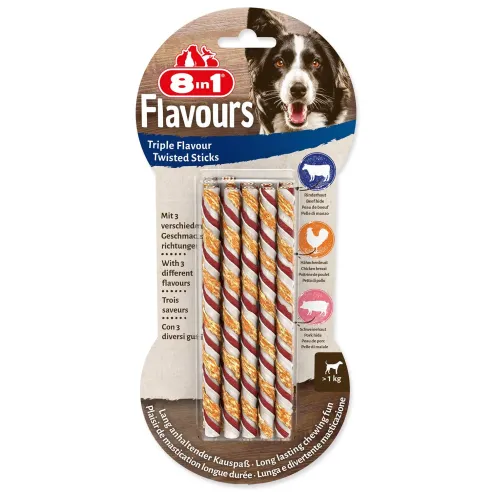 8in1 Triple Flavour Doplnková kŕmna zmes pre psov 70 g