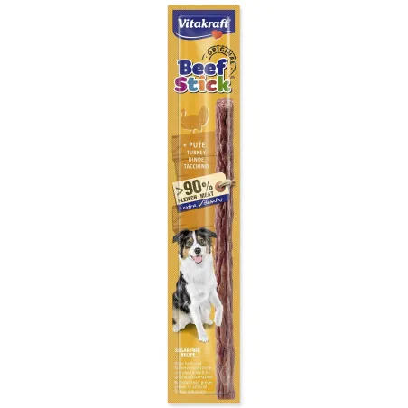 Pochúťka Vitakraft Beef Stick morka, tyčinka 12g