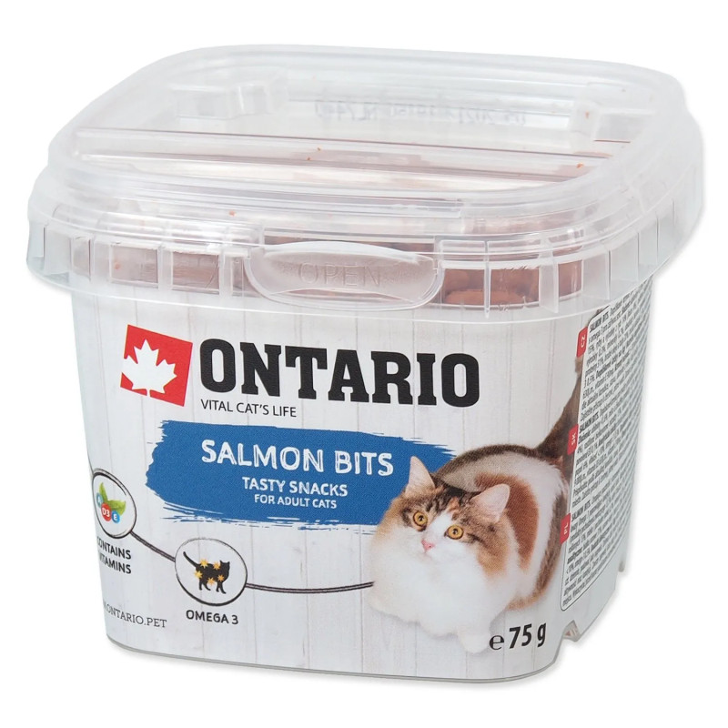 Ontario Snack Salmon Bits 75 g Ontario Snack Salmon Bits 75 g