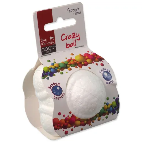 Hračka Dog Fantasy Crazy ball S lopta z ETPU materiálu 6cm