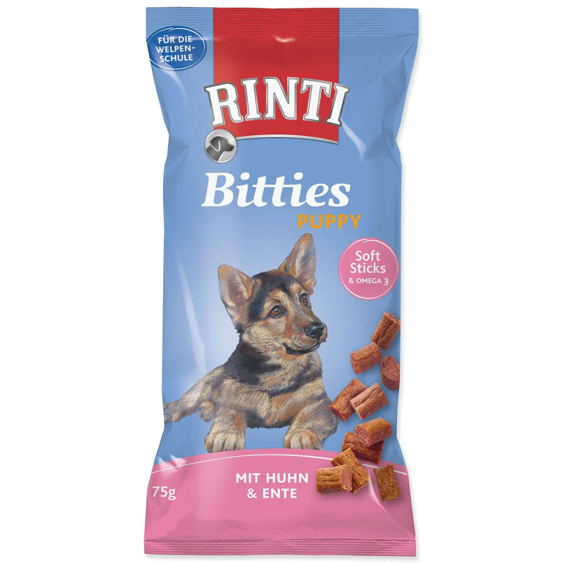 Rinti Extra Puppy Sticks kuracie & kačacie 75g Rinti Extra Puppy Sticks kuracie & kačacie 75g