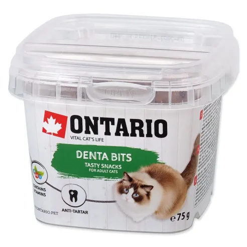 ONTARIO CAT SNACK DENTAL BITS 75 G