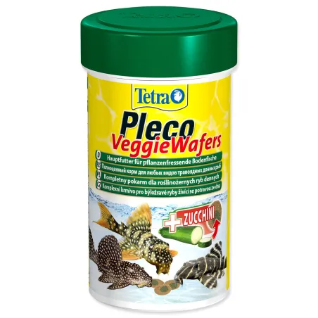 Krmivo Tetra Pleco Veggie Wafer 100ml