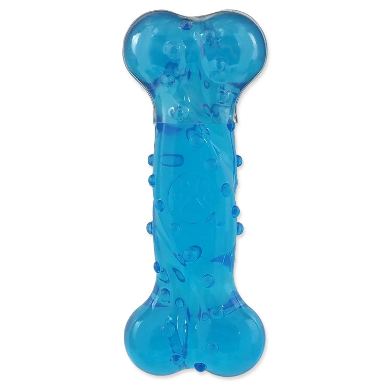 Hračka Dog Fantasy STRONG kosť s vôňou slaniny modrá 12,5cm Hračka Dog Fantasy STRONG kosť s vôňou slaniny modrá 12,5cm