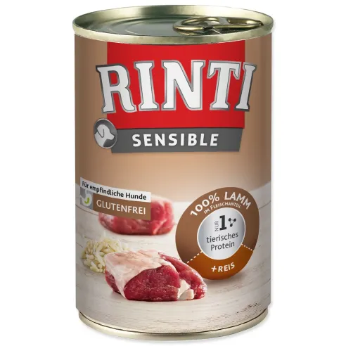 Rinti Sensible jahňa a ryža 400 g