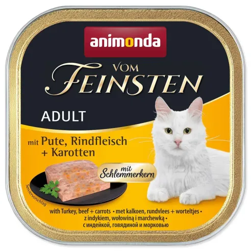 Paštéta Animonda Vom Feinstein Adult morka a hovädzie s mrkvou 100g