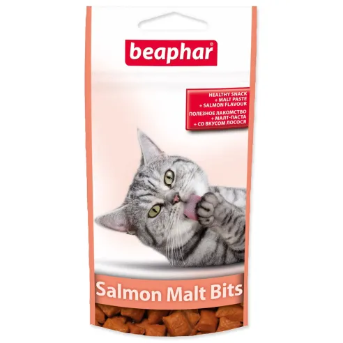 Pochúťka Beaphar Malt Bits losos 35g