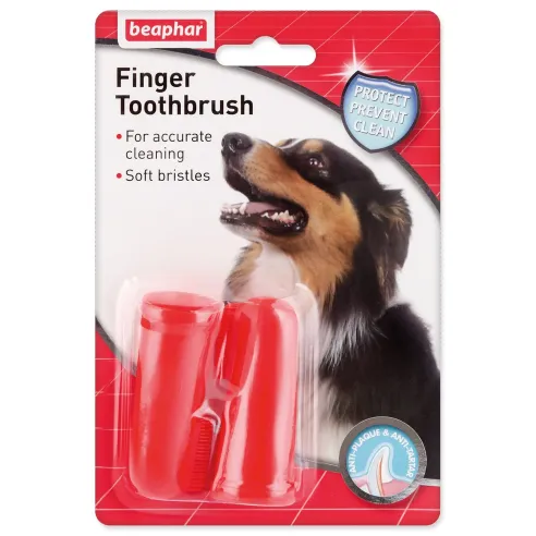 Kefka Beaphar zubná Dog-A-Dent na prst