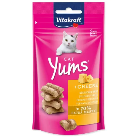 Pochúťka Vitakraft Cat Yums so syrom 40g