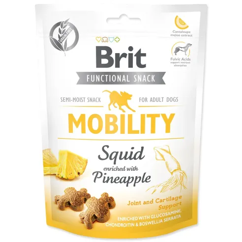 Pochúťka Brit Care Dog Functional Snack Mobility kalamáre 150g