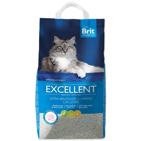 Brit Fresh for Cats Exceptional Ultra Bentonite Clumping Cat Litter 10 kg