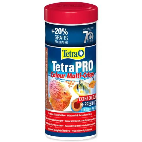 Krmivo Tetra Pro Colour 250+50ml zadarmo