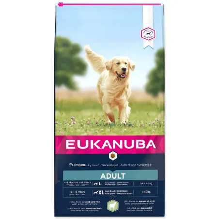 Krmivo EUKANUBA Adult Large & Giant Lamb 12kg